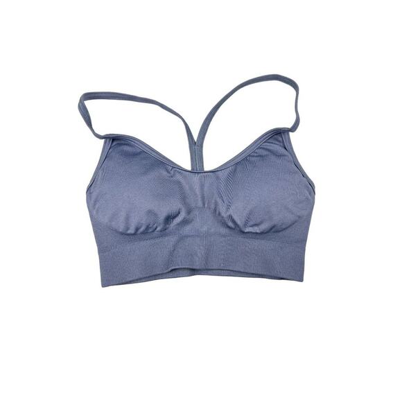 Gymshark Sweat - Seamless Sports Bra in Blue